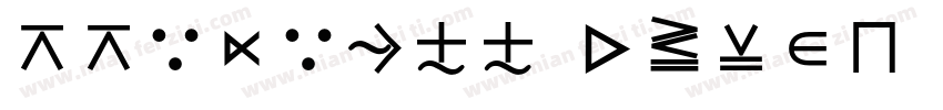 MMaGauss Bold字体转换